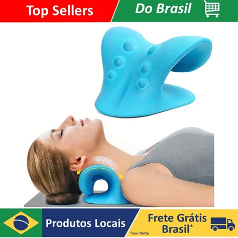 Travesseiro De Tra O Cervical Maca Port Til Do Pesco O Relaxador Do