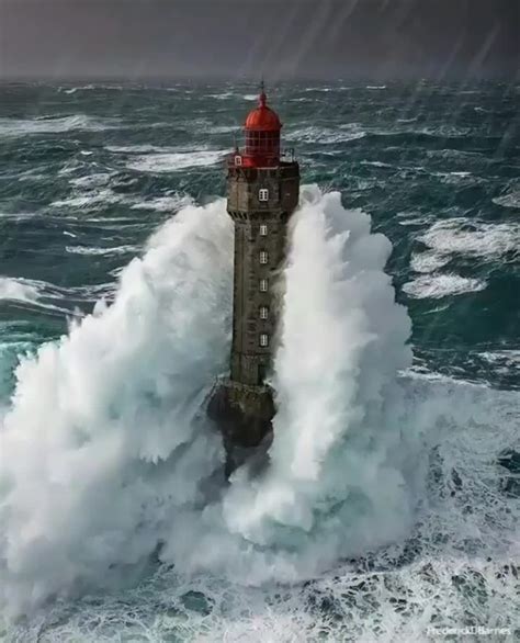 Lighthouse In Storm | Full HD Wallpapers