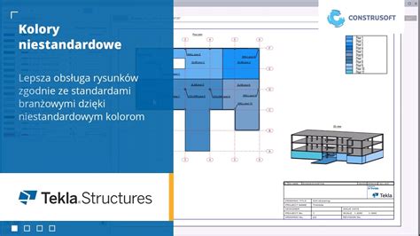 Tekla Kolory Niestandardowe Custom Colors Youtube