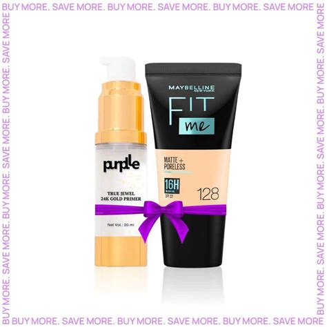 Maybelline New York Fit Me Matte Poreless Liquid Foundation Tube Warm Nude Ml Purplle