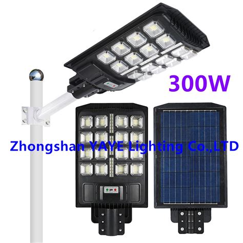 Yaye Manufacturer CE 1500W Waterproof IP66 Solar LED Street Road Garden