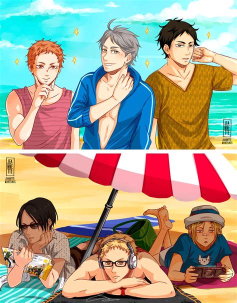 Haikyuu Beach 2 By Jeannette11 On Deviantart