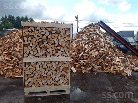 SS.COM Дрова, брикеты, гранулы - Дрова, Цена 42 €/м³ насыпной. Skaldīta ...
