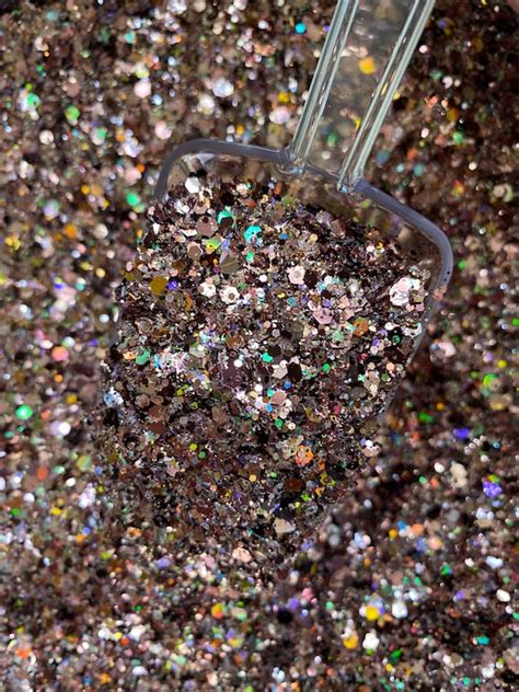 Nekkid Custom Chunky Nude Glitter Mix Nude Glitter Tumbler Etsy