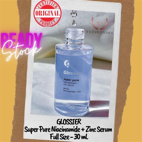 Jual GLOSSIER Super Pure Niacinamide Zinc PCA Serum 30 ML Shopee