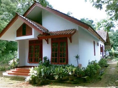 Desain Rumah Kampung Modern Sederhana Type 45 - Desain id