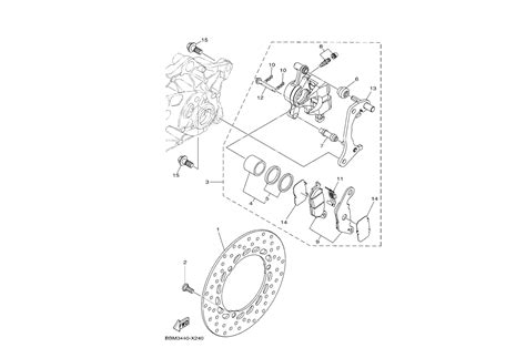 Remklauw Achter Yamaha N Max Abs Easyparts Nl Scooter En