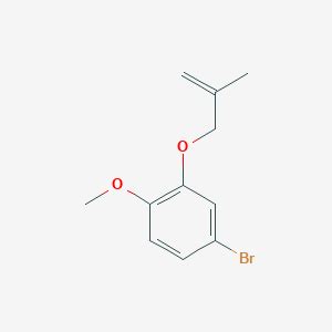 Benzene 4 Bromo 1 Methoxy 2 2 Methyl 2 Propen 1 Yl Oxy S3324982