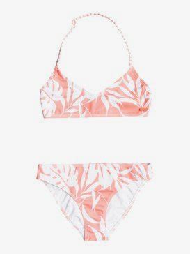 Flowers Addict Conjunto De Bikini Bralette Triangular Para Chicas 8