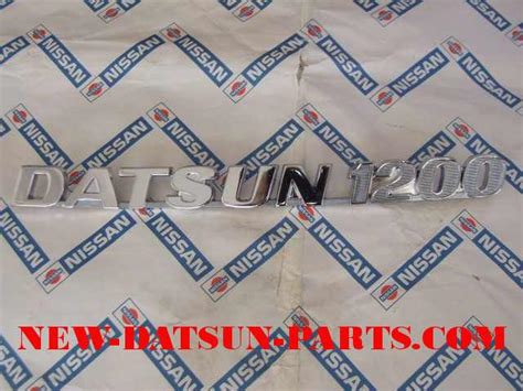 Datsun 1200 Emblems For Sale