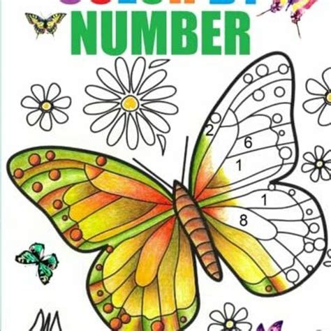 Stream [pdf] ️ Read Large Print Color By Number Adult Coloring Book