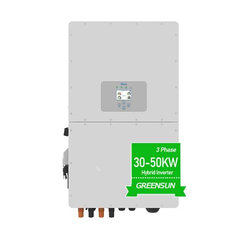 Deye Inverter Sun K Sg Hp Eu Bm Kw Kw Storage Hybrid Solar