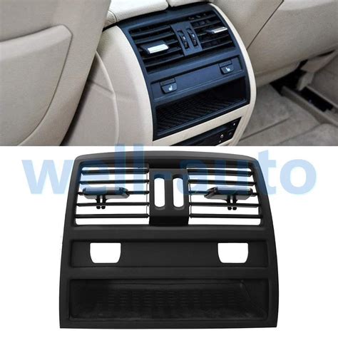 Rear Center Console Fresh Air Outlet Vent Grille Cover For BMW F10 520i