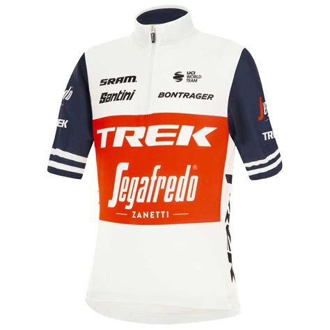 Santini Maillot Trek Segafredo Fan Line Blanco Bikeinn