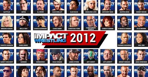 TNA Roster In 2012 Full List Of Wrestlers Teams Champions