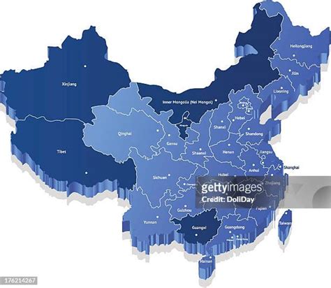 Red China Map Photos and Premium High Res Pictures - Getty Images