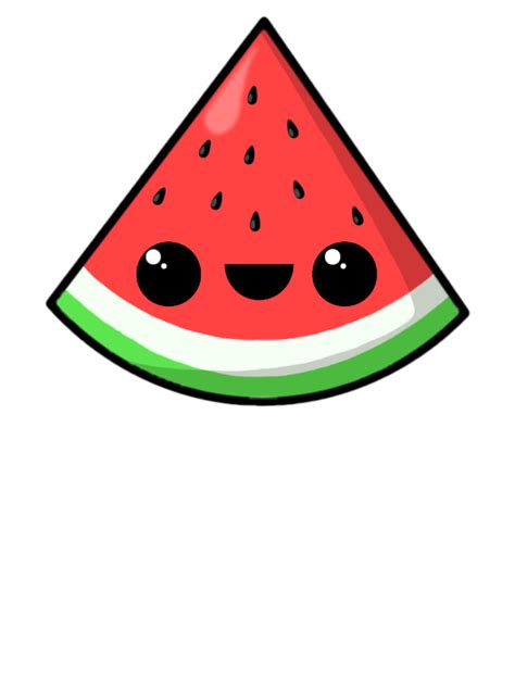 Cute Watermelon Drawing | Free download on ClipArtMag