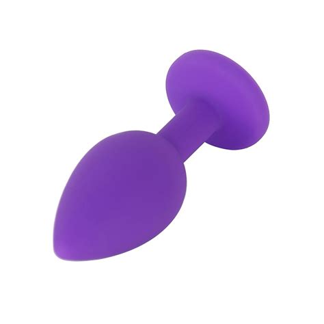 Plug Anal Con Joya Morado