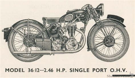 Ajs 1936 Model 12 246 Hp Ohv