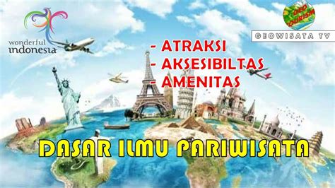 KOMPONEN PARIWISATA Atraksi Aksesibilitas Amenitas Video Animasi