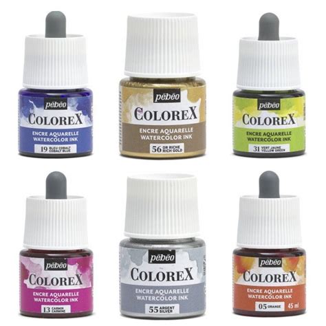 Encre aquarelle Colorex 45ml Pébéo