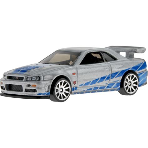 Mattel Hot Wheels Fast And Furious Nissan Skyline Gt R Bnr HNR HNT Toys Shop Gr