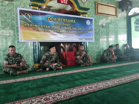 Maknai Peringatan Hari Juang Tni Ad Ke 77 Kodim 1710 Mimika Gelar Doa