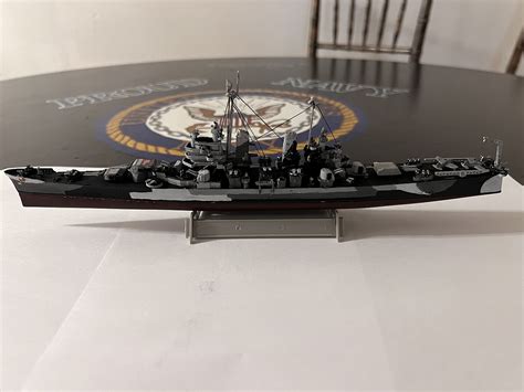 Uss Pittsburgh Ca Cruiser Plastic Model Military Ship Kit