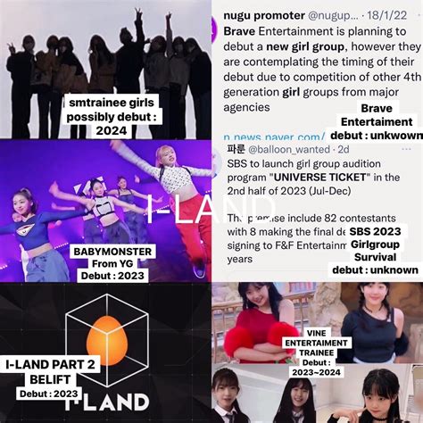 GIRLGROUP AREA on Twitter: "can’t wait for more 4th Gen gg! to debut 😍🌌 ... 