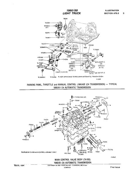 Ford C 4 Transmission Diagrams Ford C4 Transmission Diagram