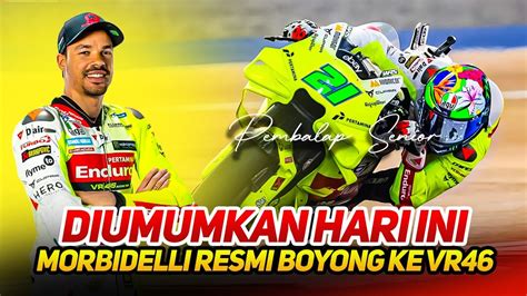 Kejutan Barufranco Morbidelli Resmi Boyong Ke Pertamina Enduro Vr