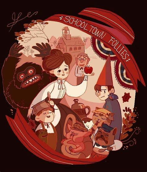 A Piece Of Fanart For The Otgw Episode Schooltown Follies Art By