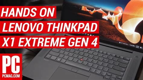 Hands On With Lenovos Thinkpad X1 Extreme Gen 4 Serious Power For