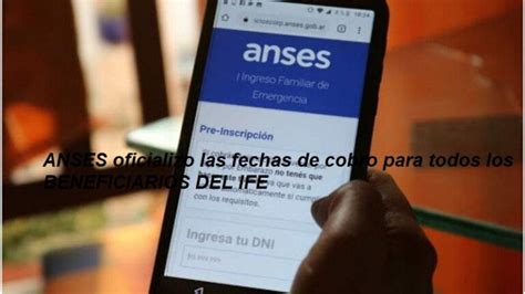 Anses Oficializo Las Fechas De Cobro Para Todos Los Beneficiarios Del