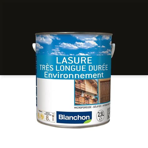 Lasure très longue durée Ecolabel Environnement BLANCHON Bricozor