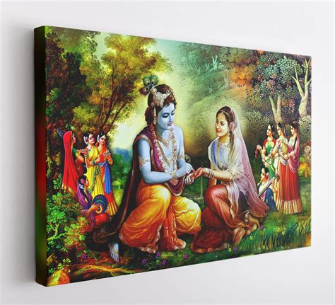 Krishna Paintings Iskcon