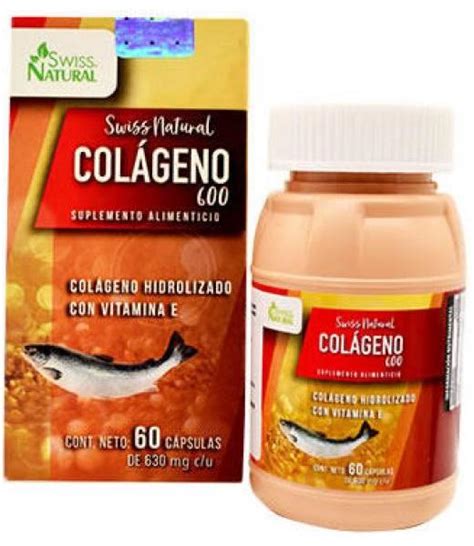 Colageno De Pescado Hidrolizado Cap Swiss Natural