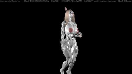 Muscular Fit Bimbo Hentai Lola Stripper