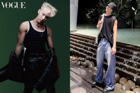 7 Inspirasi Outfit Sleeveless Ala Hoshi SEVENTEEN Catchy