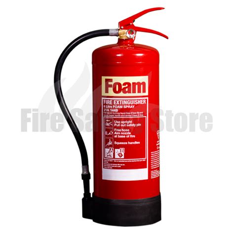 Fireguard 6ltr Afff Foam Fire Extinguisher Freeze Protected Fire