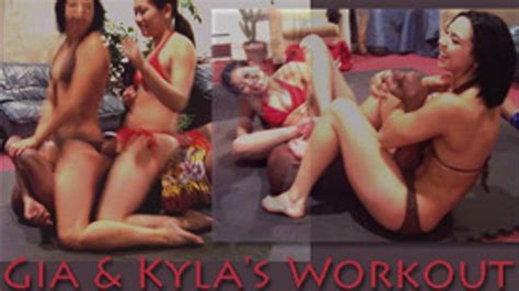 Gia Kyla S Workout Bikini Wrestling And Foot Fetish Clips Sale