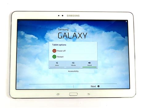 Samsung Sm T Galaxy Tab Pro Gb White S N Rf F Bxp J