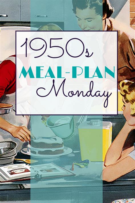 Vintage Meal Plan For The End Of Winter Midcentury Menus For Meal