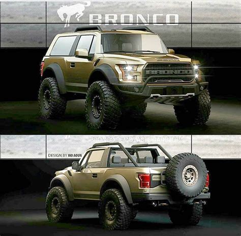 2021 Ford Bronco 2-door convertible rendering | Bronco6G - 2021+ Ford ...