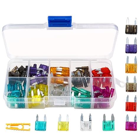 Mini Fuses Tking 100pcs Assorted Auto Car Truck Mini Blade Fuses Assortment 2a 3a 5a 7 5a 10a