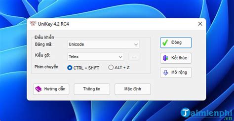 How to download and install Unikey for Windows 11, Vietnamese ...