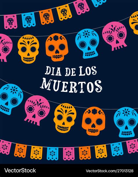 Dia De Los Muertos Banner Clipart