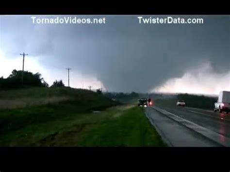 Huge EF 5 Wedge Tornado Near El Reno Oklahoma May 24 2011 YouTube