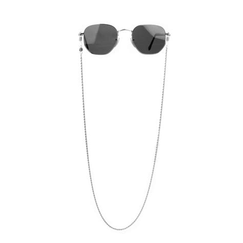 Olas Sunglasses Chain Silver Luamaya