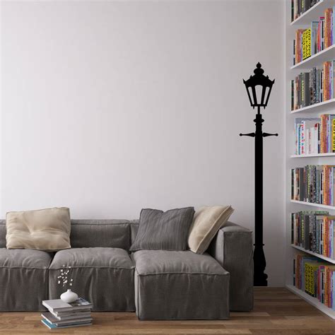 Victorian Single Lamp Post Vinyl Wall Decal By Vinyl Revolution